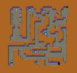Thumbnail for a map of Daedalus Mines for the Game Gear game Phantasy Star Gaiden.