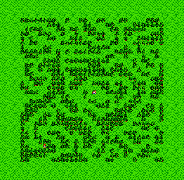 Thumbnail for a map of Forest Maze for the Game Gear game Phantasy Star Gaiden.