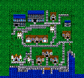 Thumbnail for a map of Karkato for the Game Gear game Phantasy Star Gaiden.