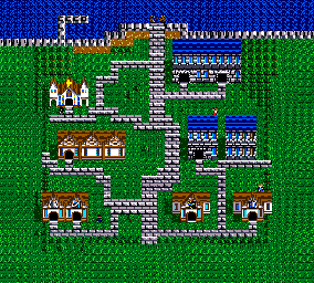 Thumbnail for a map of Porum for the Game Gear game Phantasy Star Gaiden.
