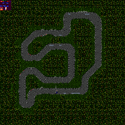 Thumbnail for a map of Round 1: Monte Carlo Event 4 for the Game Gear game Powerdrive.