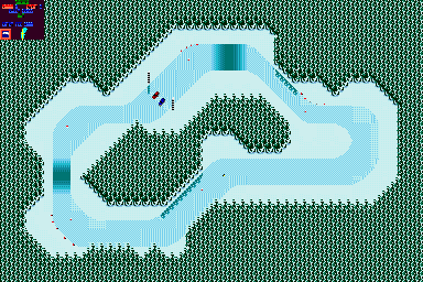 Thumbnail for a map of Round 3: Sweden Event 2 for the Game Gear game Powerdrive.