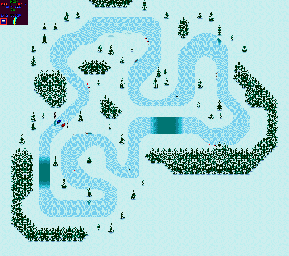 Thumbnail for a map of Round 3: Sweden Event 4 for the Game Gear game Powerdrive.