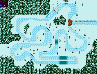 Thumbnail for a map of Round 3: Sweden Event 6 for the Game Gear game Powerdrive.