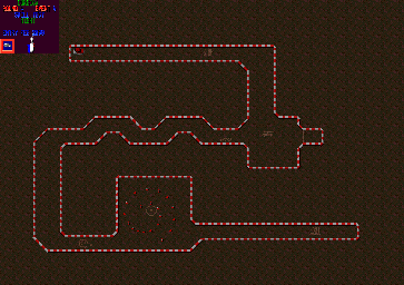 Thumbnail for a map of Round 4: Corsica Event 4 for the Game Gear game Powerdrive.