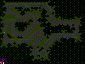 Thumbnail for a map of Round 6: Finland Event 2 for the Game Gear game Powerdrive.
