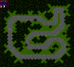 Thumbnail for a map of Round 6: Finland Event 3 for the Game Gear game Powerdrive.