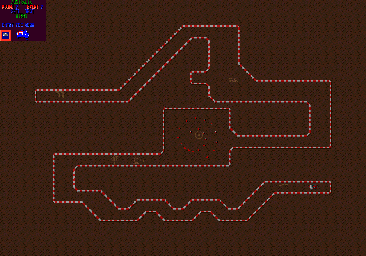 Thumbnail for a map of Round 7: Australia Event 7 for the Game Gear game Powerdrive.
