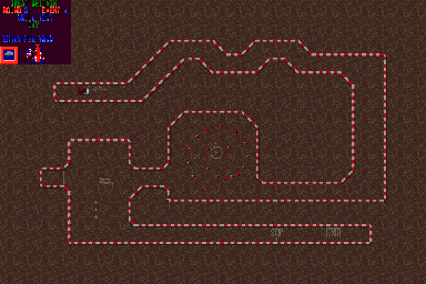 Thumbnail for a map of Round 8: Great Britain Event 4 for the Game Gear game Powerdrive.