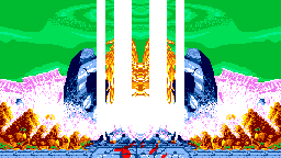 Thumbnail for a map of Amakusa's Temple Last Duel for the Game Gear game Samurai Shodown.