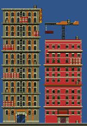 Thumbnail for a map of Highway Area 2 for the Game Gear game Shinobi.