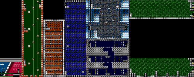 Thumbnail for a map of Metro City Area 1 for the Game Gear game Shinobi.
