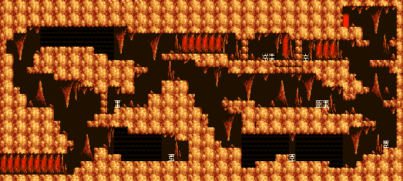 Thumbnail for a map of Valley Area 2 for the Game Gear game Shinobi.