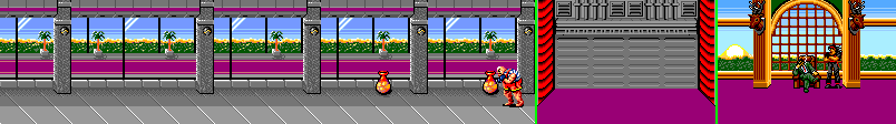 Thumbnail for a map of Stage 6 for the Game Gear game Streets Of Rage II.