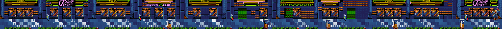 Thumbnail for a map of Round 1 for the Game Gear game Streets Of Rage.