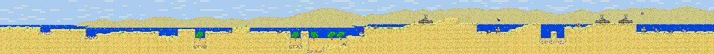 Thumbnail for a map of Level Three: Island Of Patu San for the Game Gear game Surf Ninjas.