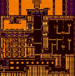 Thumbnail for a map of Battle Fortress Area 4 for the Game Gear game Tails Adventures.