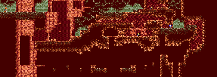 Thumbnail for a map of Caron Forest Area 2 for the Game Gear game Tails Adventures.