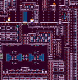 Thumbnail for a map of Coco Island Area 3 for the Game Gear game Tails Adventures.