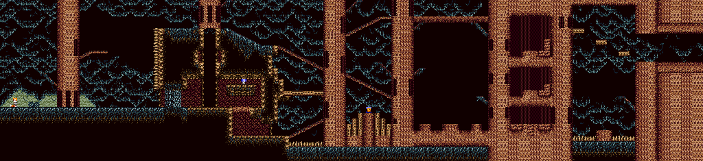 Thumbnail for a map of Green Island Area 1 for the Game Gear game Tails Adventures.