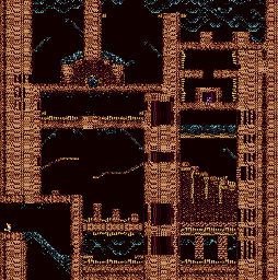Thumbnail for a map of Green Island Area 2 for the Game Gear game Tails Adventures.