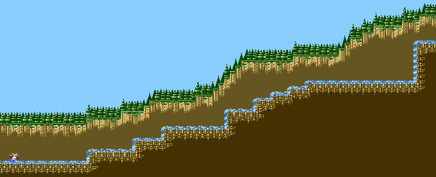 Thumbnail for a map of Lake Crystal Area 1 for the Game Gear game Tails Adventures.