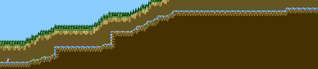 Thumbnail for a map of Lake Crystal Area 2 for the Game Gear game Tails Adventures.