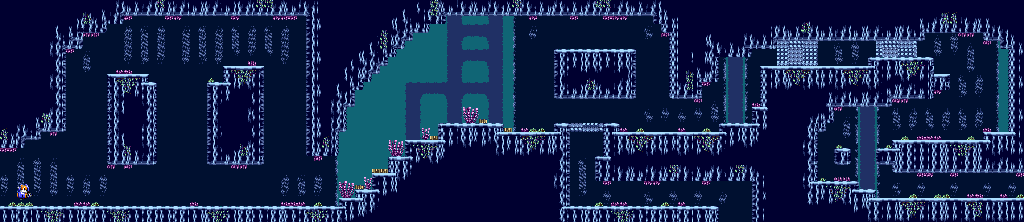Thumbnail for a map of Lake Rocky Area 2 for the Game Gear game Tails Adventures.