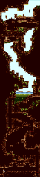 Thumbnail for a map of Polly Mt. 1 Area 1 for the Game Gear game Tails Adventures.