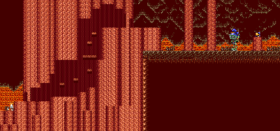 Thumbnail for a map of Poloy Forest Area 3 for the Game Gear game Tails Adventures.