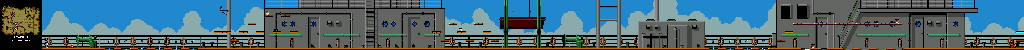 Thumbnail for a map of Stage 3: On The Ship for the Game Gear game Tom And Jerry: The Movie.