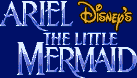 Title screen for the Game Gear game Ariel: The Little Mermaid.