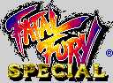 Title screen for the Game Gear game Fatal Fury Special.