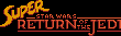 Title screen for the Game Gear game Super Star Wars: Return Of The Jedi.