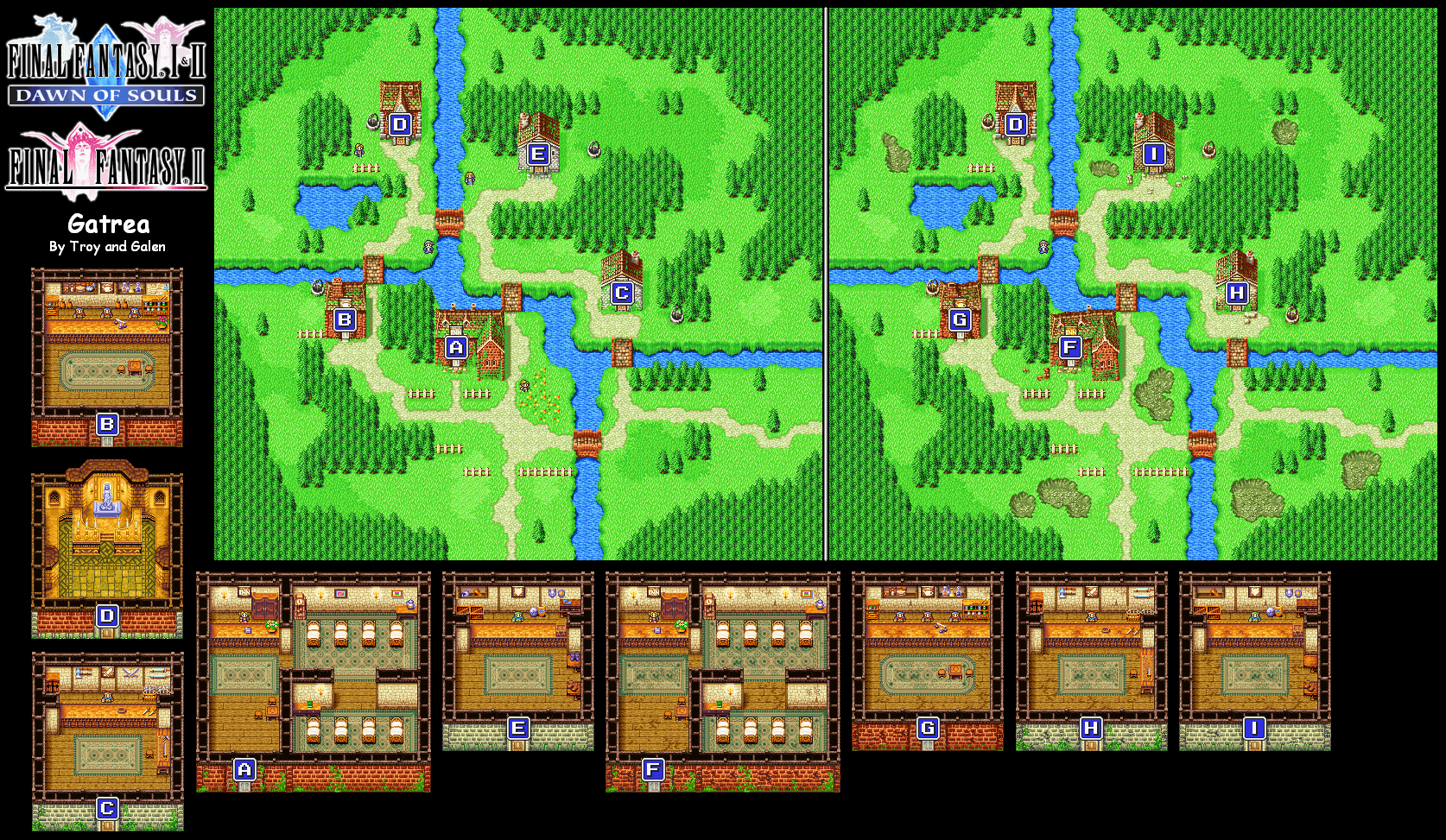 Final Fantasy I & II Dawn of souls - Nintendo GameBoy Advance