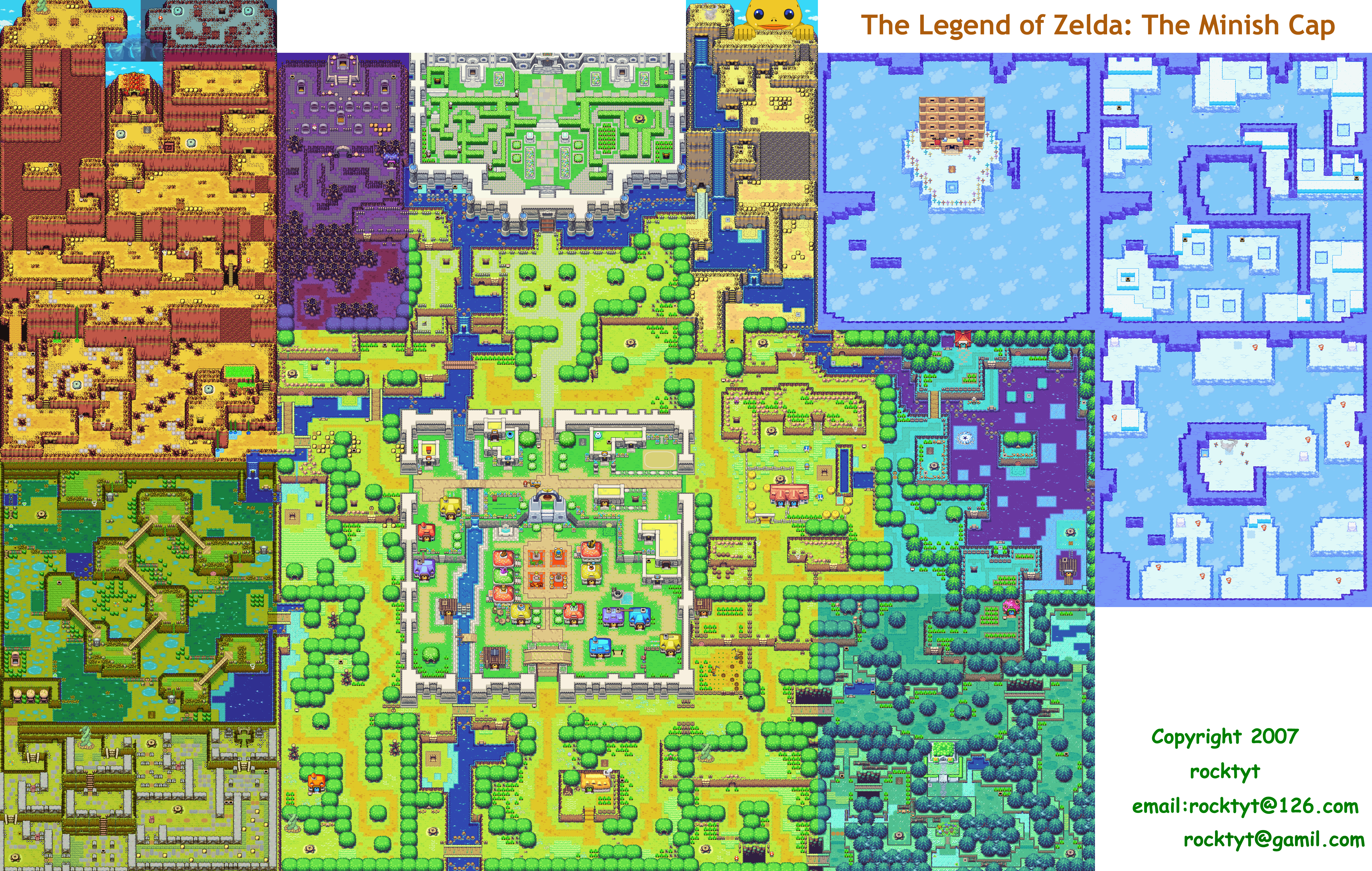 The Legend Of Zelda The Minish Cap Hyrule