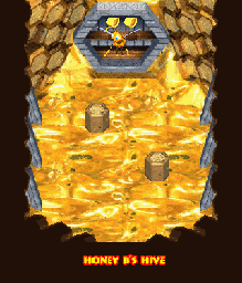 Thumbnail for a map of Spiral Mountain Honey B's Hive for the GBA game Banjo-Kazooie: Grunty's Revenge.