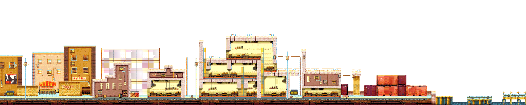 Thumbnail for a map of Act 2: Shipment 1 (Unmarked) for the GBA game Bruce Lee: Return Of The Legend.