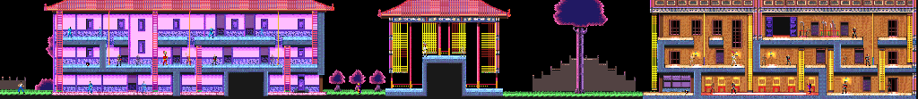 Thumbnail for a map of Act 3: The Connection 2 for the GBA game Bruce Lee: Return Of The Legend.