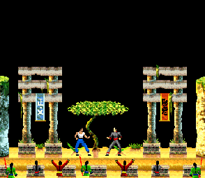 Thumbnail for a map of Act 4: The Test 1 for the GBA game Bruce Lee: Return Of The Legend.