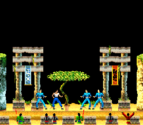 Thumbnail for a map of Act 4: The Test 2 for the GBA game Bruce Lee: Return Of The Legend.