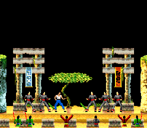 Thumbnail for a map of Act 4: The Test 4 for the GBA game Bruce Lee: Return Of The Legend.