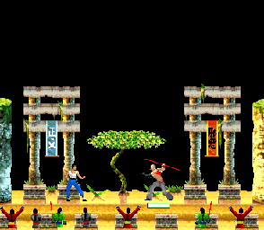Thumbnail for a map of Act 4: The Test 5 for the GBA game Bruce Lee: Return Of The Legend.