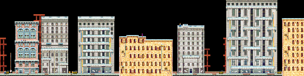 Thumbnail for a map of Act 5: School Of Assassins 1 for the GBA game Bruce Lee: Return Of The Legend.