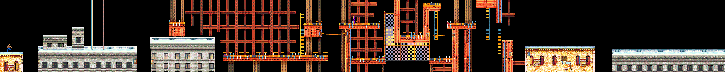 Thumbnail for a map of Act 5: School Of Assassins 2 for the GBA game Bruce Lee: Return Of The Legend.