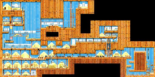 Thumbnail for a map of Act 6: Imprisoned 1 (Unmarked) for the GBA game Bruce Lee: Return Of The Legend.