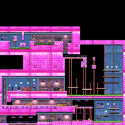 Thumbnail for a map of Act 8: Factory Of Doom 2 for the GBA game Bruce Lee: Return Of The Legend.