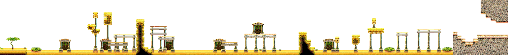Thumbnail for a map of Act 9: Revenge 1 (Unmarked) for the GBA game Bruce Lee: Return Of The Legend.