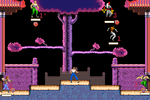 Thumbnail for a map of Act 9: Revenge 4 for the GBA game Bruce Lee: Return Of The Legend.