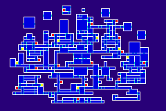 Thumbnail for a map of Castlevania (In-Game Map) for the GBA game Castlevania: Aria Of Sorrow.